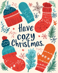 "Home for Christmas" Paint by Number Kit #36