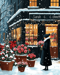 Christmas Mountain Snow Scenery #99