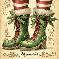 "Home for Christmas" Paint by Number Kit #25