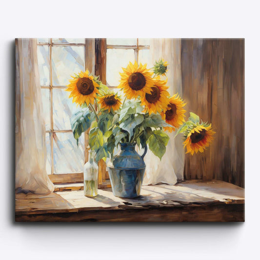 Sunflowers Window Light - ColourCrash