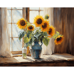 Sunflowers Window Light - ColourCrash