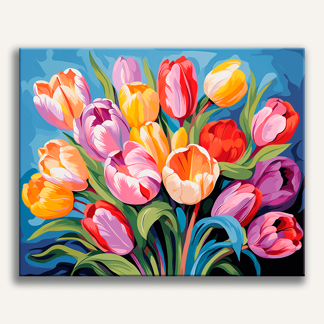 Vibrant Tulip Medley - ColourCrash