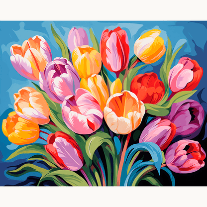 Vibrant Tulip Medley - ColourCrash