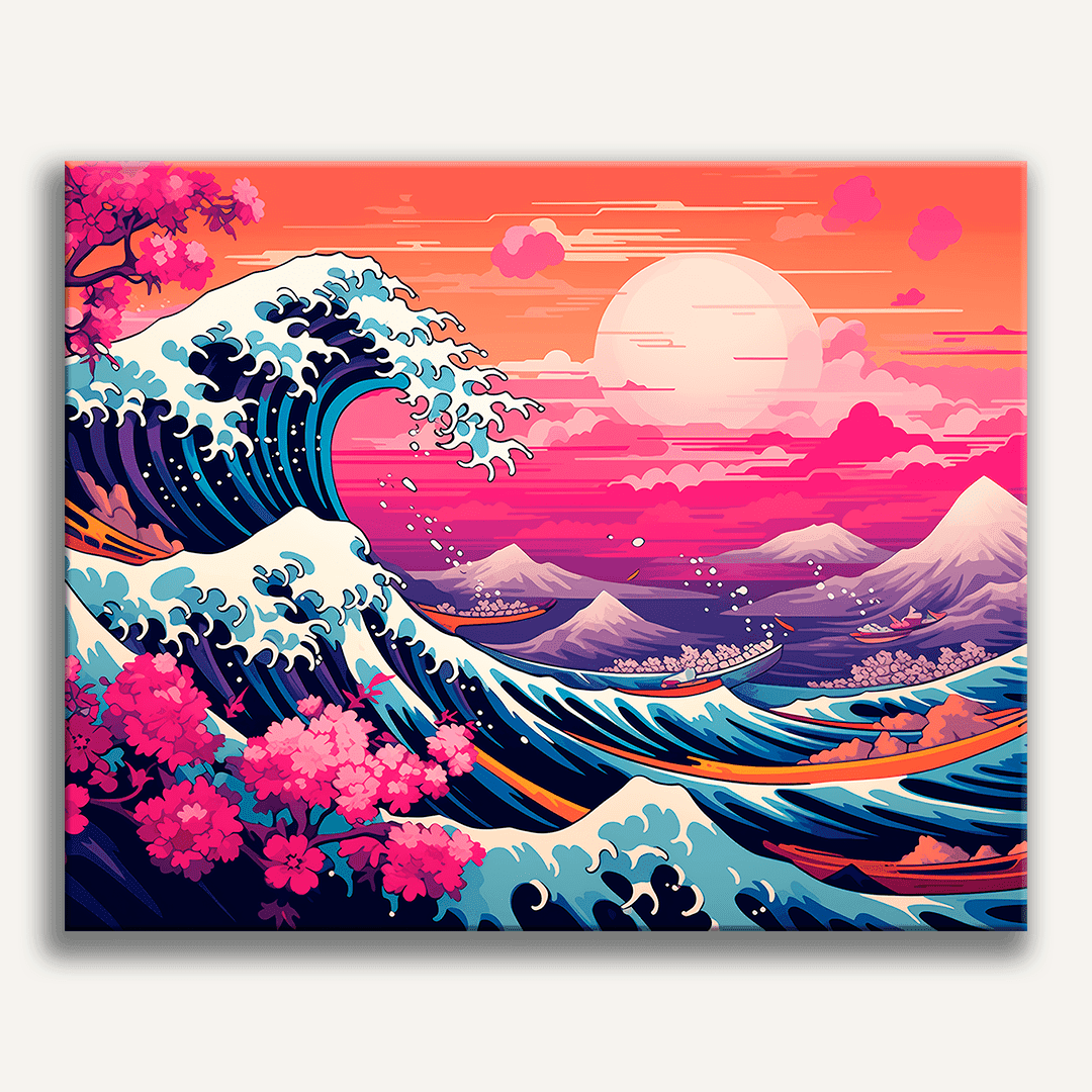 Wave of Kanagawa - ColourCrash